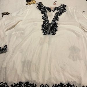 Long sleeve blouse or cover up